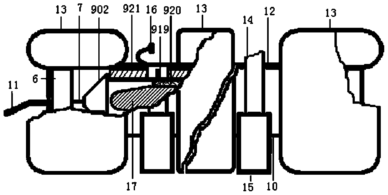 Safe and efficient arrangement and take-back method and device for underwater vehicle