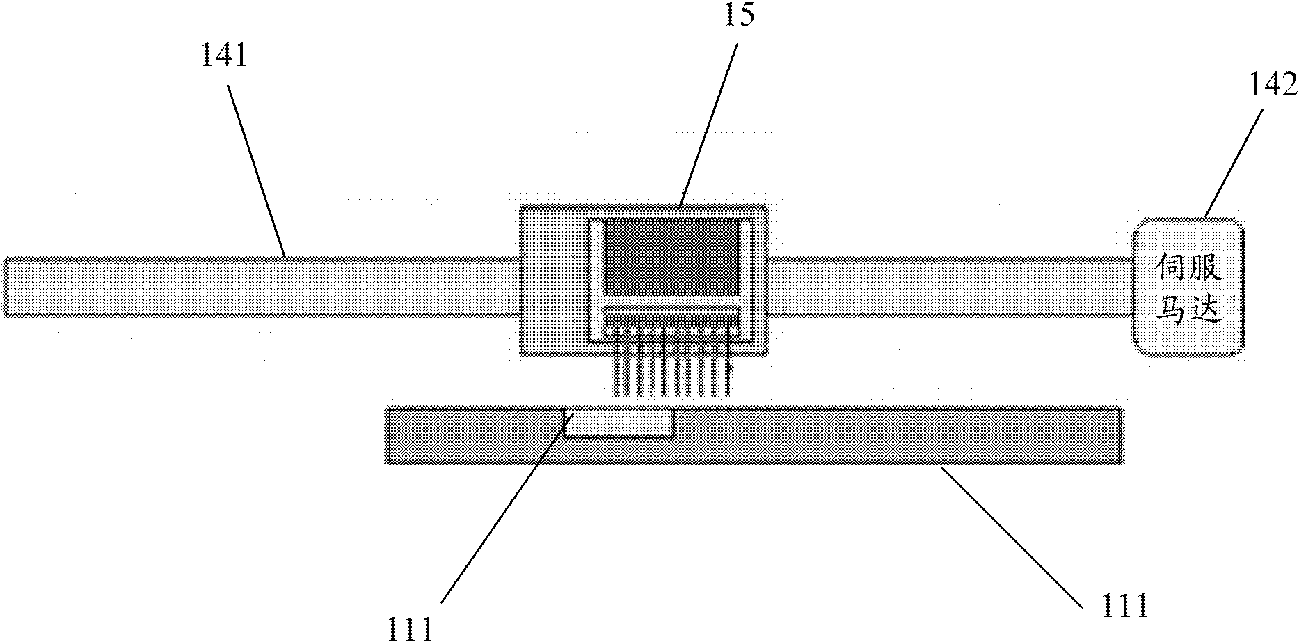 Device and method for signal cable conductor drawing-out and plugging-in in lighting inspection