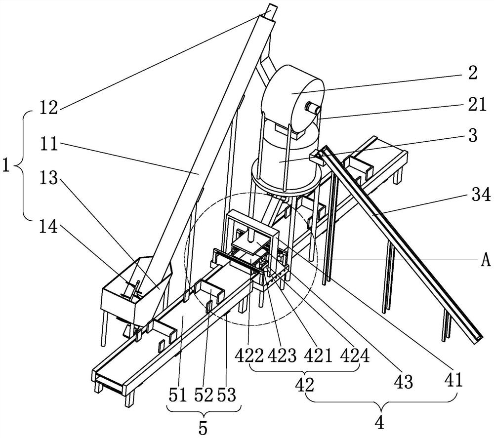 Environment-friendly regenerated brick preparation system