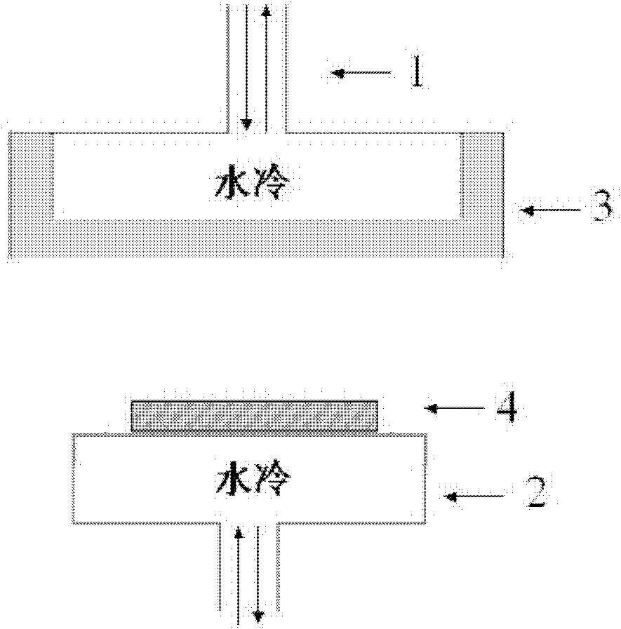 Direct current glow plasma device and preparation method of diamond chip