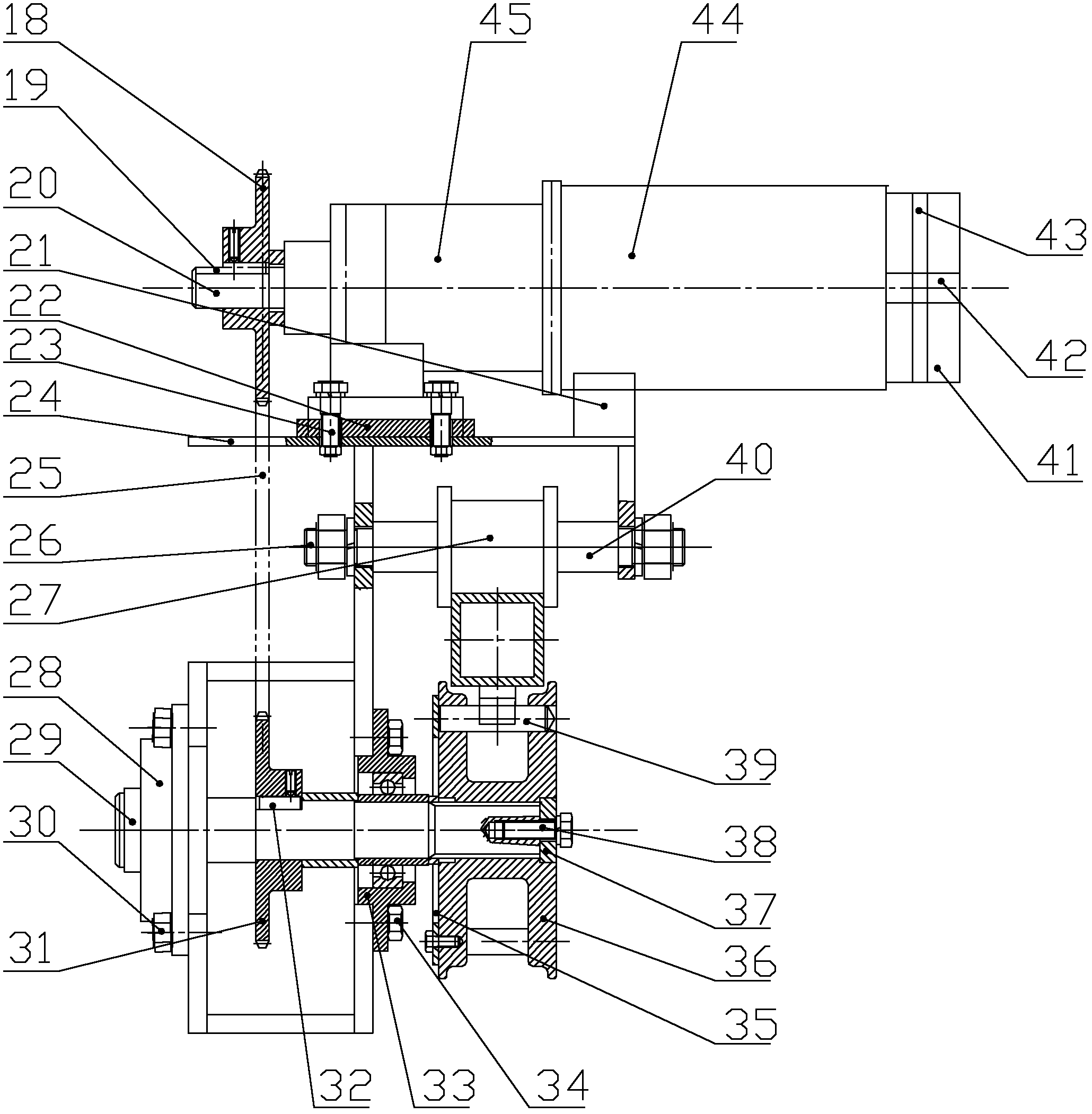 Electric mountain orchard single-rail transporting machine