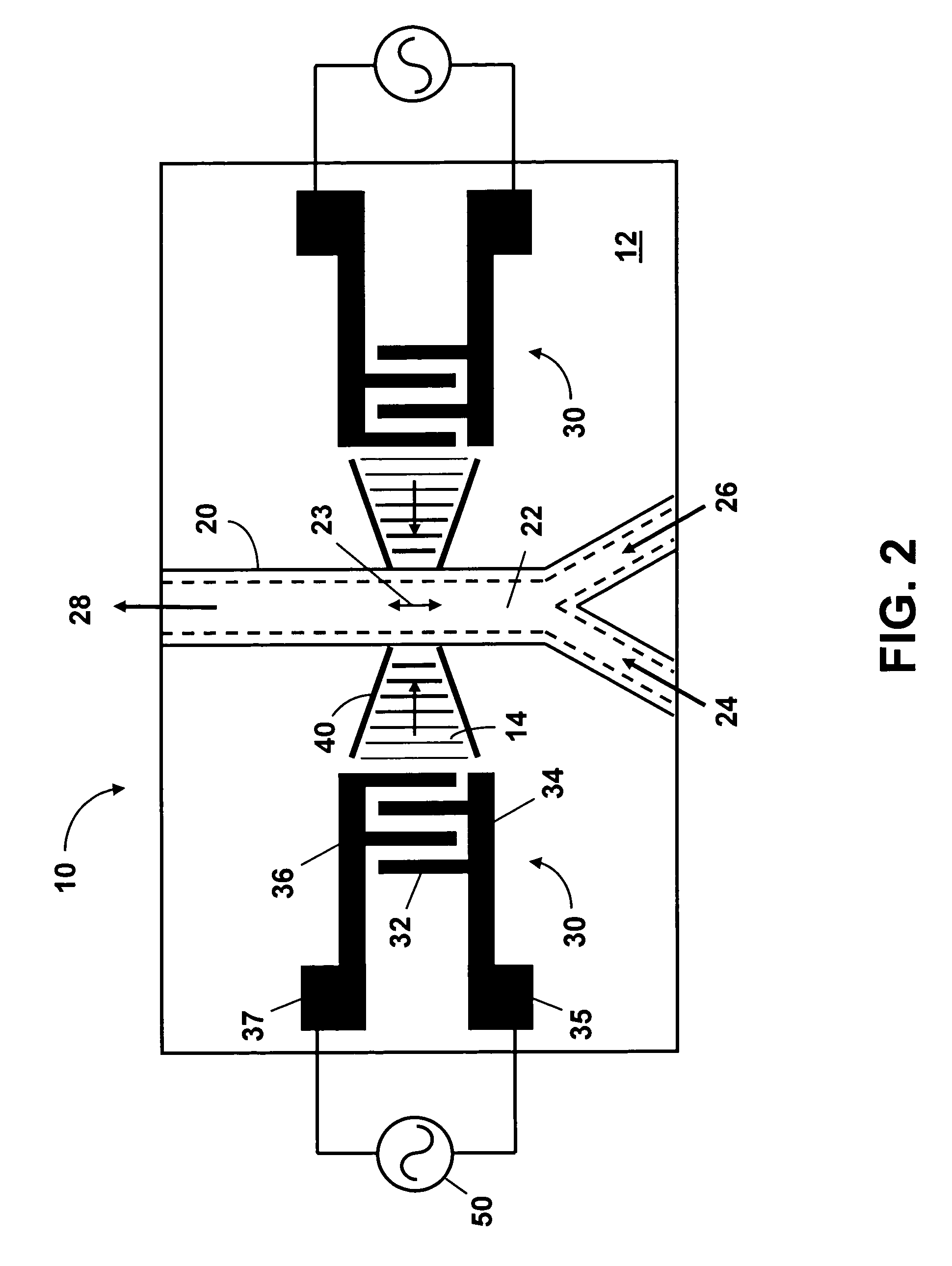 Active micromixer using surface acoustic wave streaming