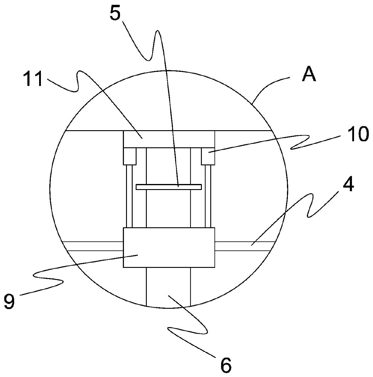 Automatic tobacco essence batching device