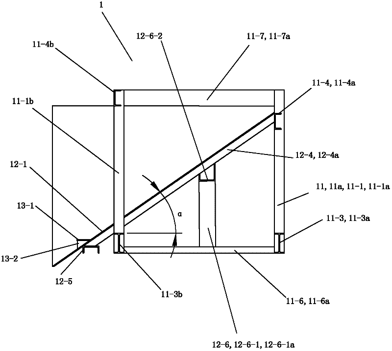 Material guiding device, cupola furnace body, and cupola furnace body provided with material guiding device