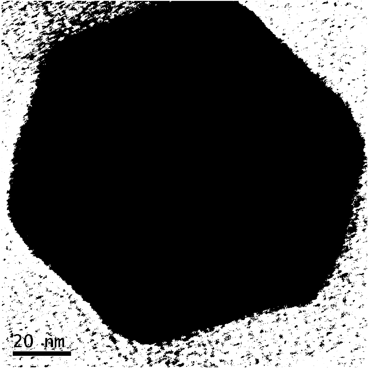 Non-noble metal oxygen evolution reaction catalyst and preparation method thereof