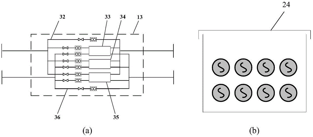 Fused salt heat exchange experimental device and control method thereof