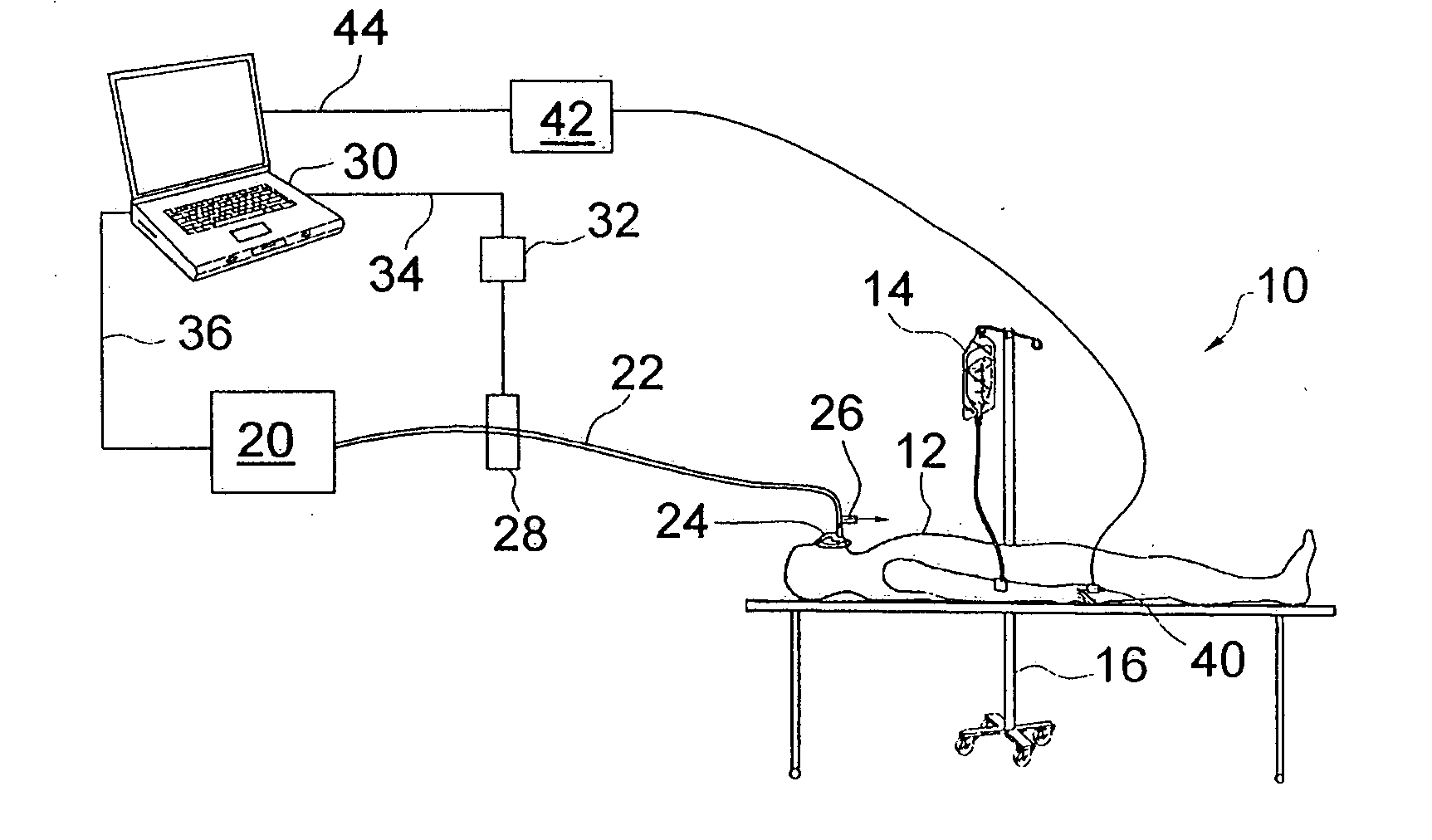 PC-based physiologic monitor and system for resolving apnea episodes during sedation