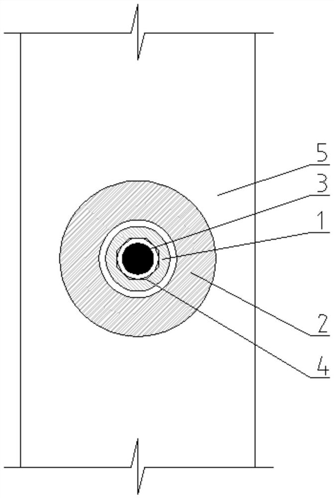 Spherical rotating anchorage device and retaining wall anchoring structure