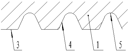 Impact compound thread connection rock drilling tools