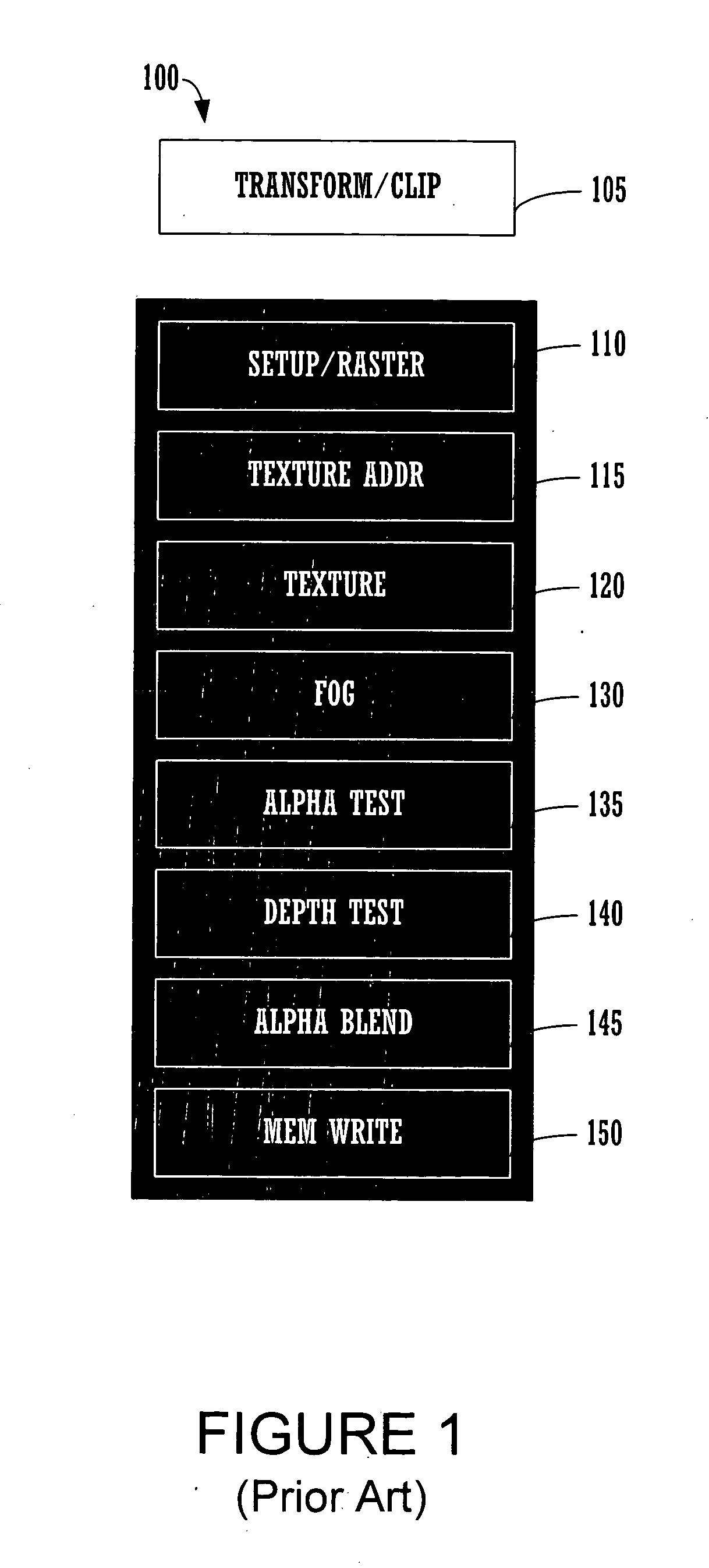 System and method for a universal data write unit in a 3-D graphics pipeline including generic cache memories