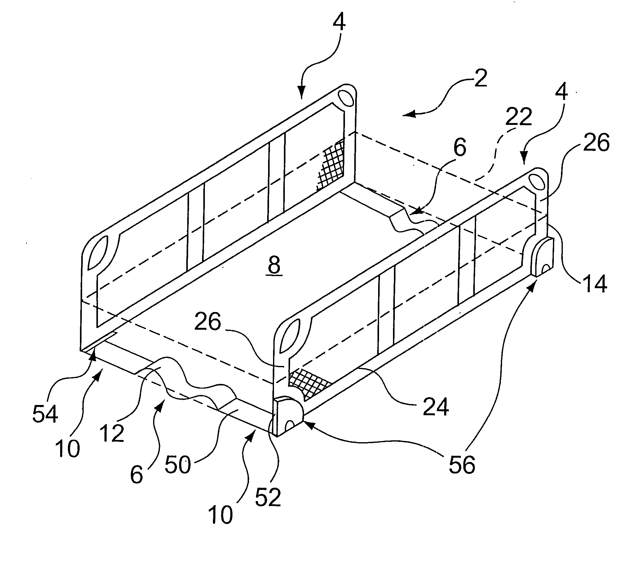 Bed guard assembly