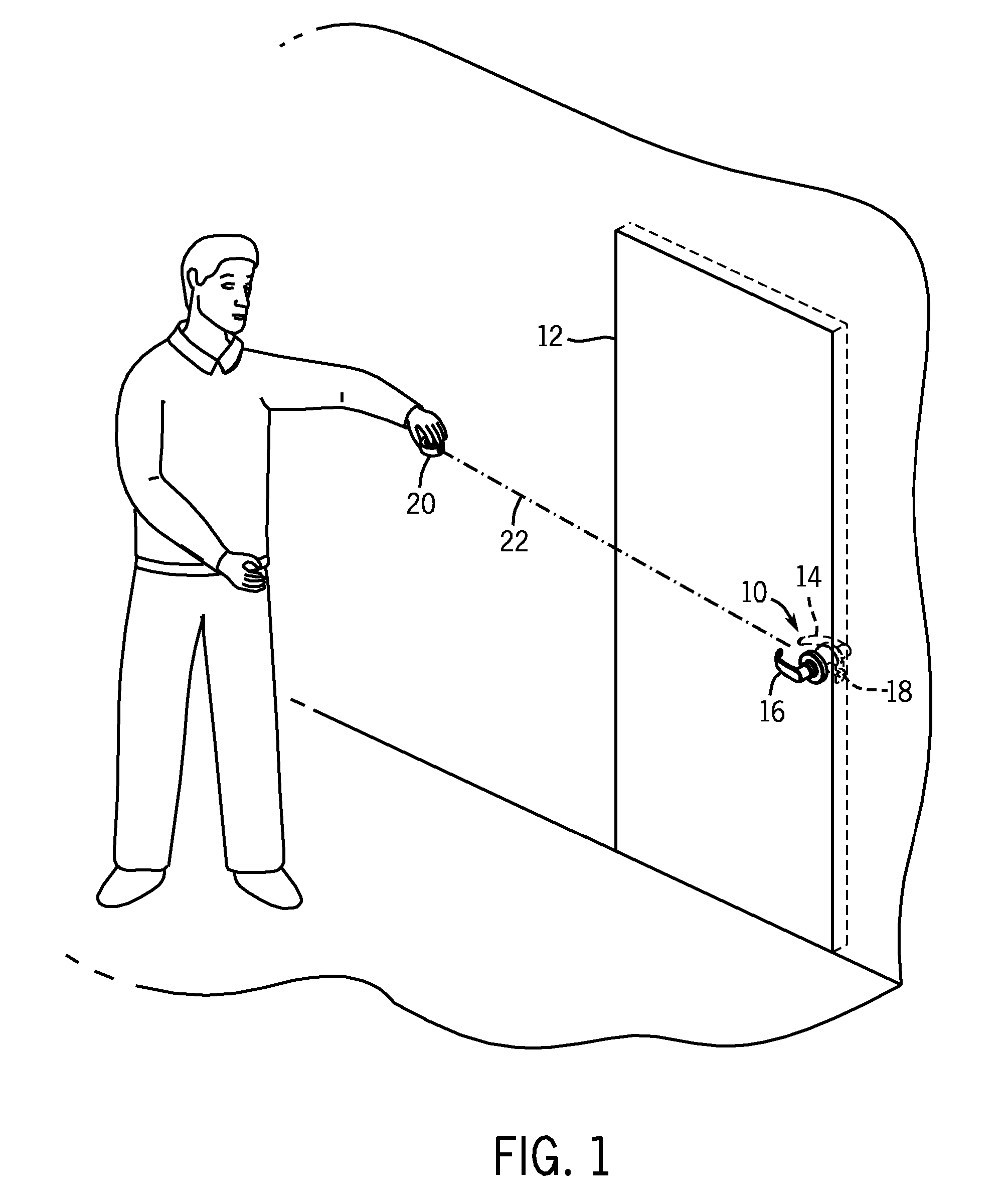 Electronic access control device