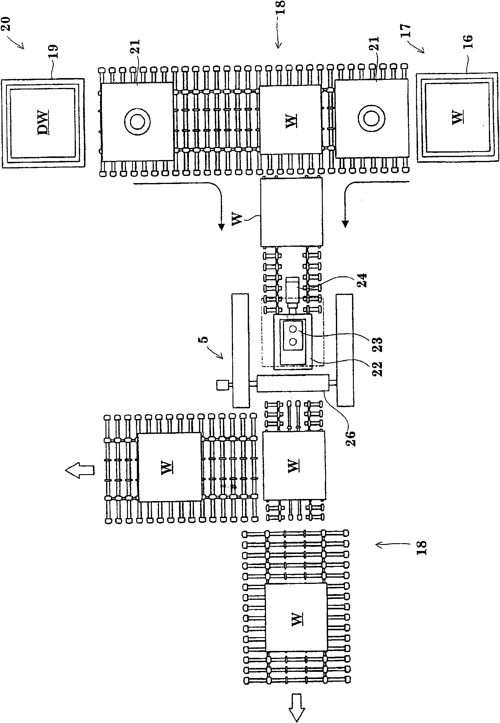 Optical member adhering method, and apparatus using the method