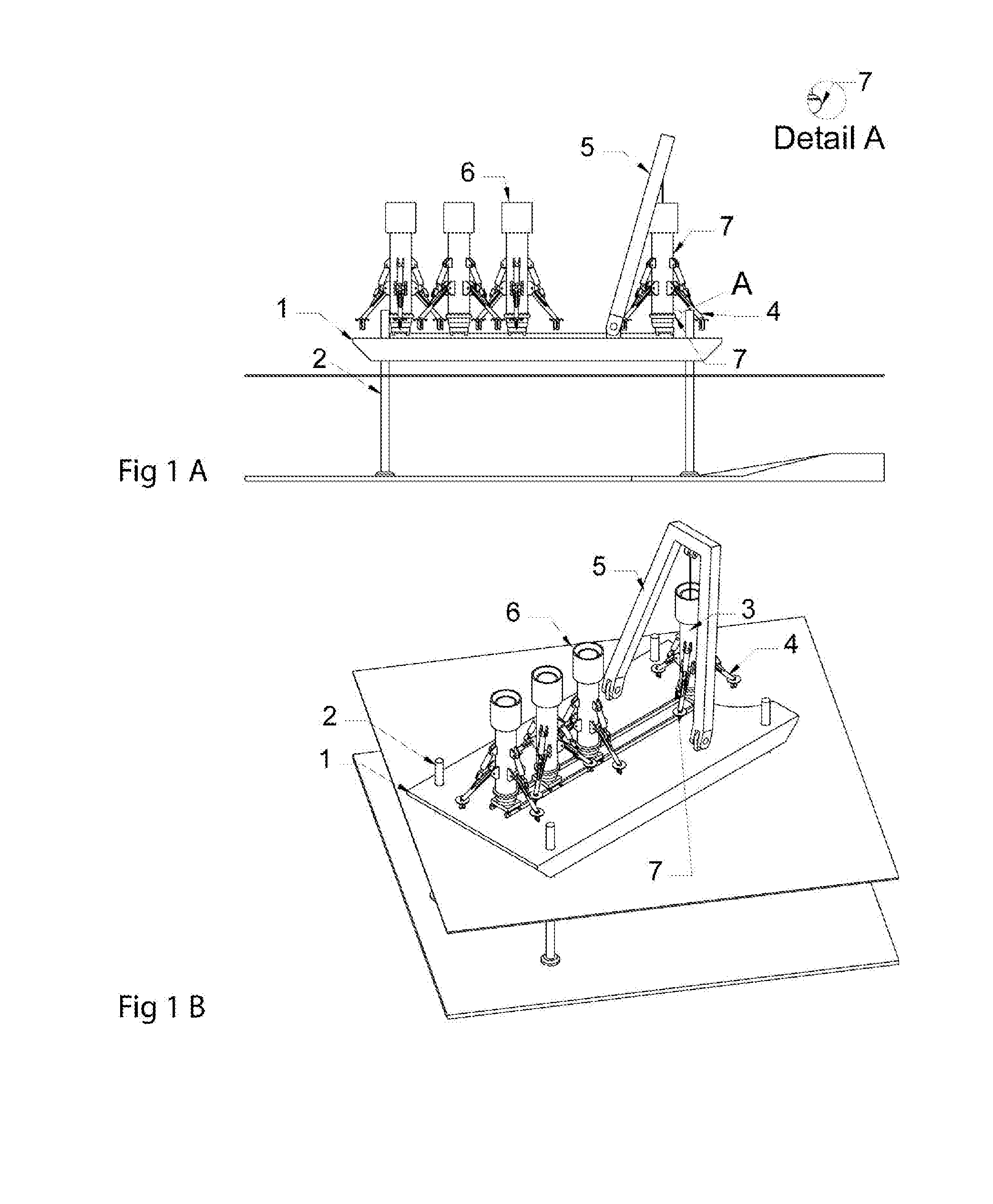 Apparatus and method for reduction of sonic vibrations in a liquid