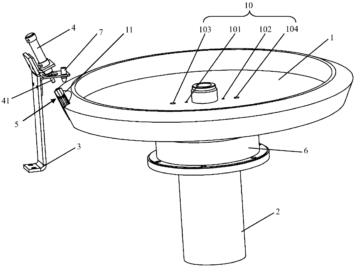 Automatic wire arrangement device