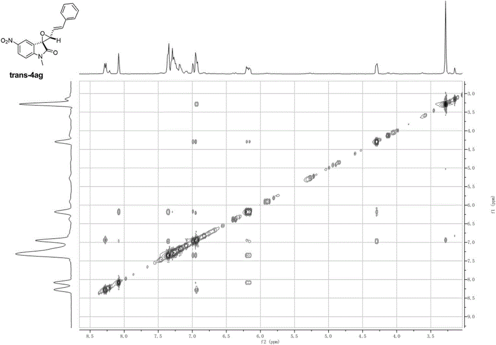 Synthetic method of spiro-oxoindole ethylene oxide derivative