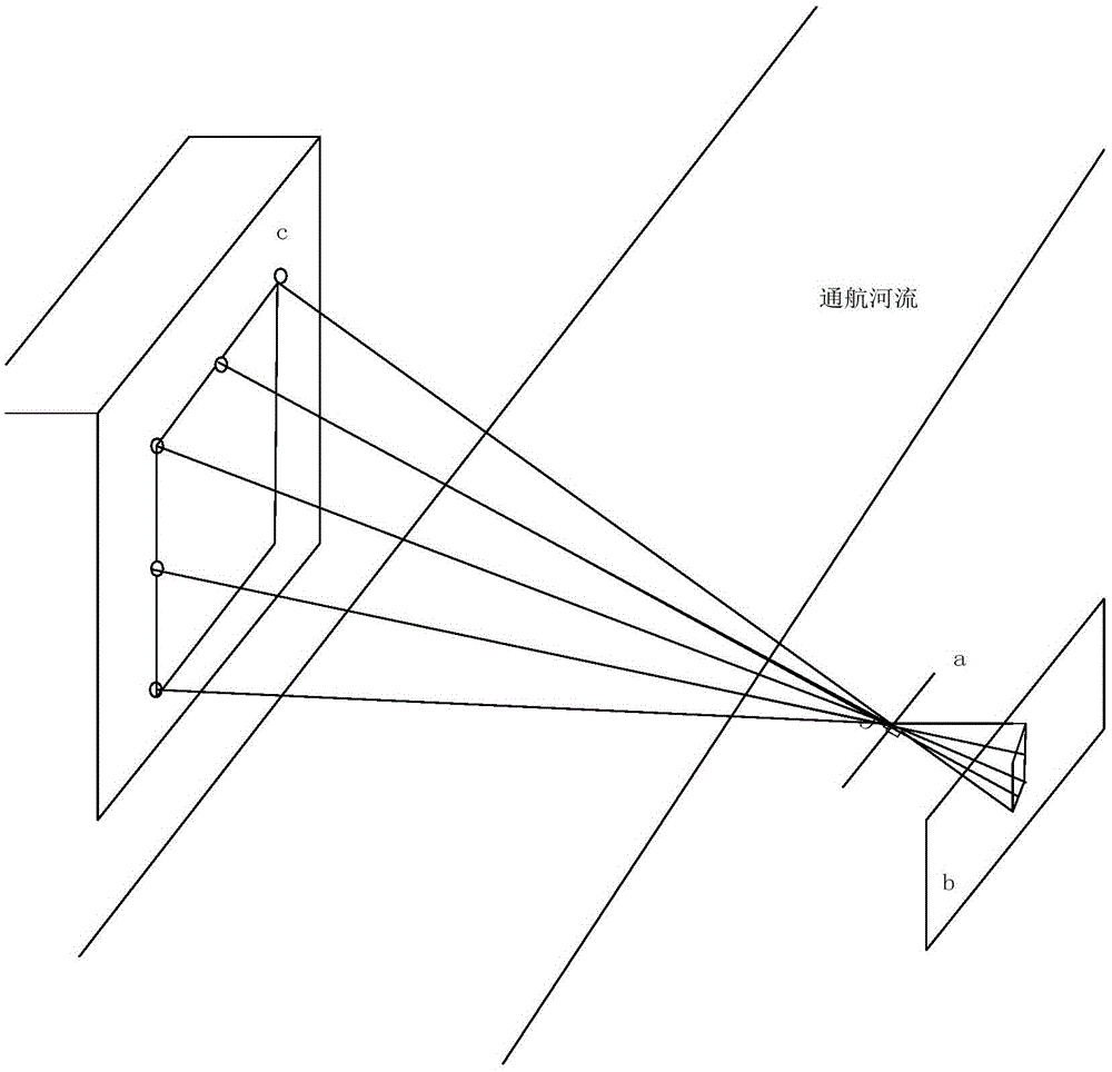 A navigation ship altitude measurement system and its measurement method