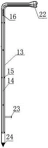 Riser waste heat plug-in temperature control thermal expansion decoking heat pipe export method and equipment