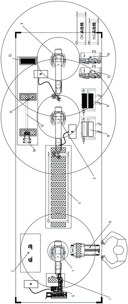 PCB and shell assembling machine and assembling process thereof