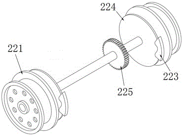 Wind power generation device capable of being regulated windward and using method thereof