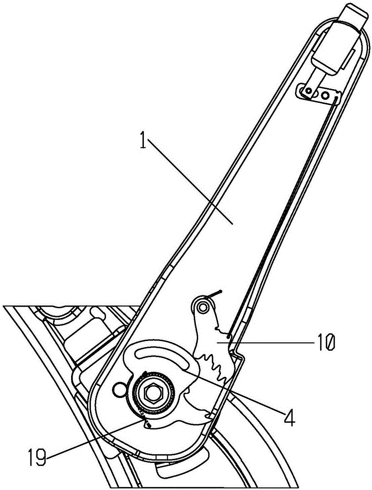 Car seat armrest mechanism capable of freely shifting gears