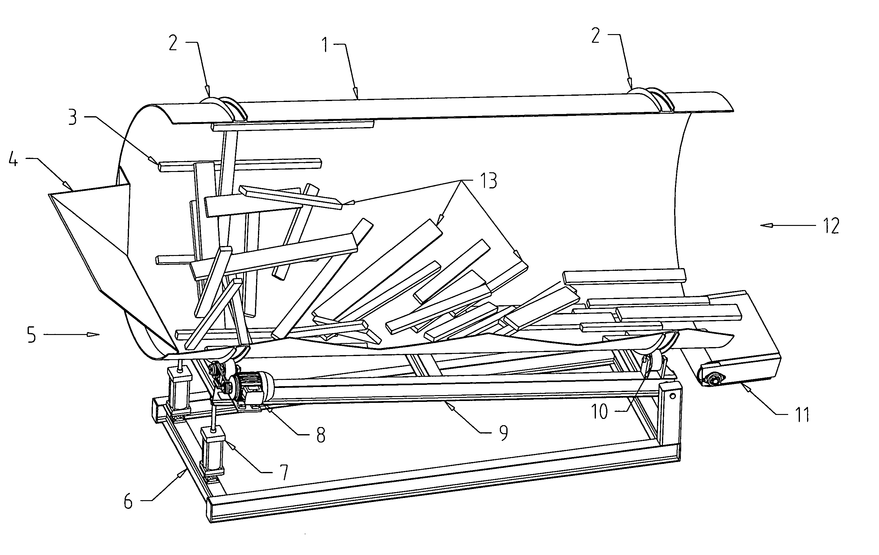 Block orientation cylinder