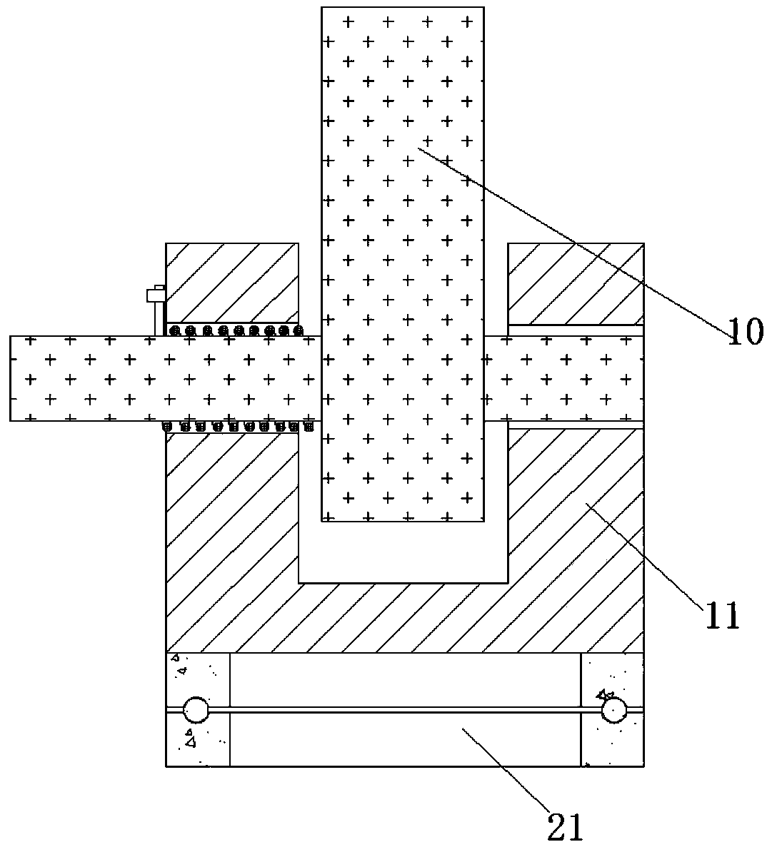 Plastic shell polishing device for electronic product production