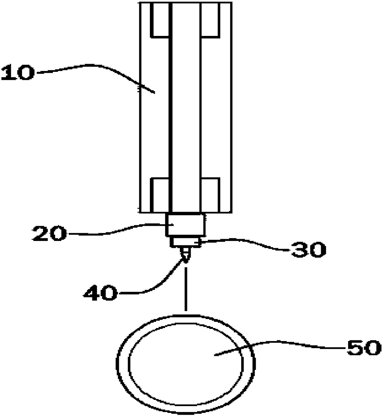 Needle-length variable blood collection needle with functions of preventing pain, infection and danger