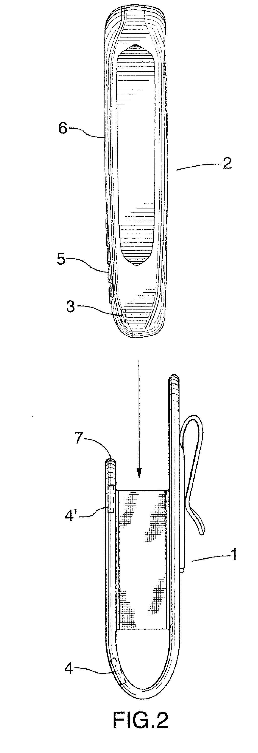 Holster for hand held electronic device