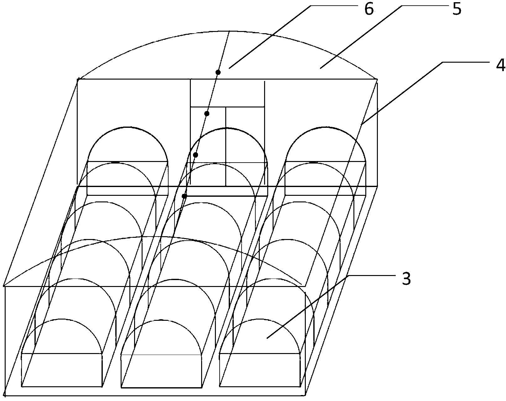 Big-field-facility ganoderma lucidum cultivation and ganoderma lucidum spore powder acquisition method