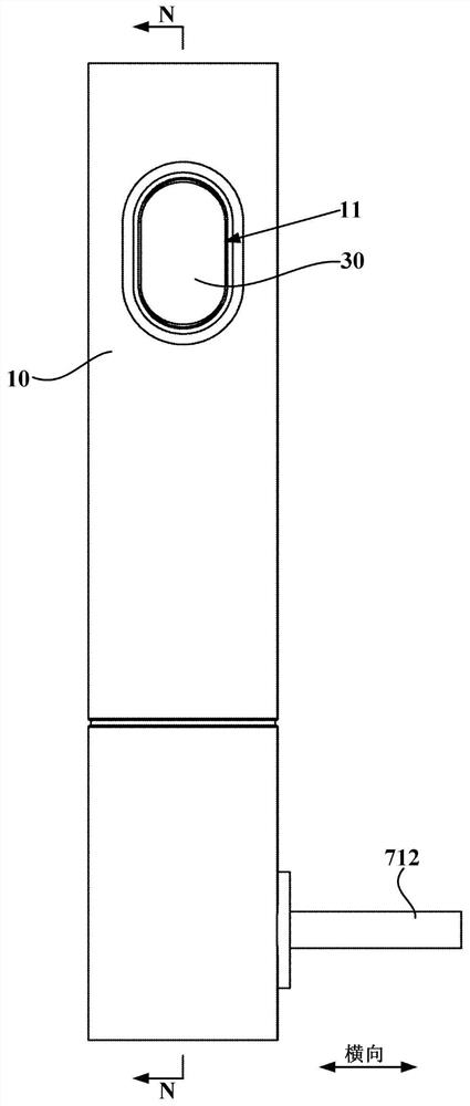 Vertical air conditioner indoor unit