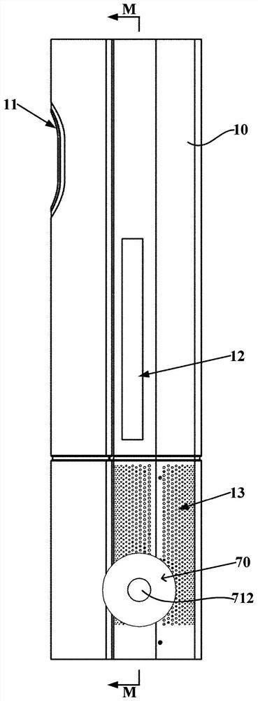 Vertical air conditioner indoor unit