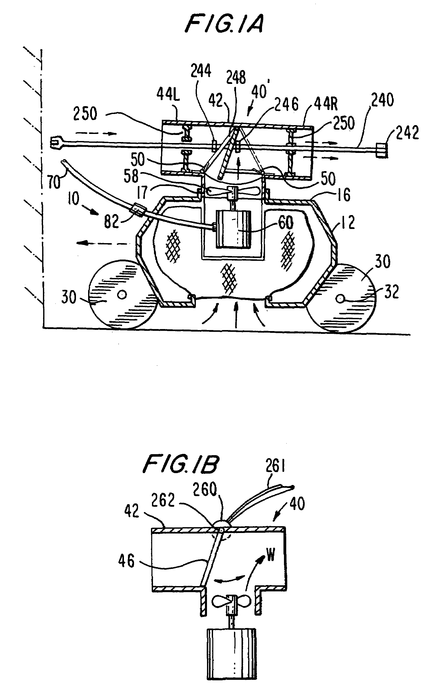 Water jet reversing propulsion and directional controls for automated swimming pool cleaners