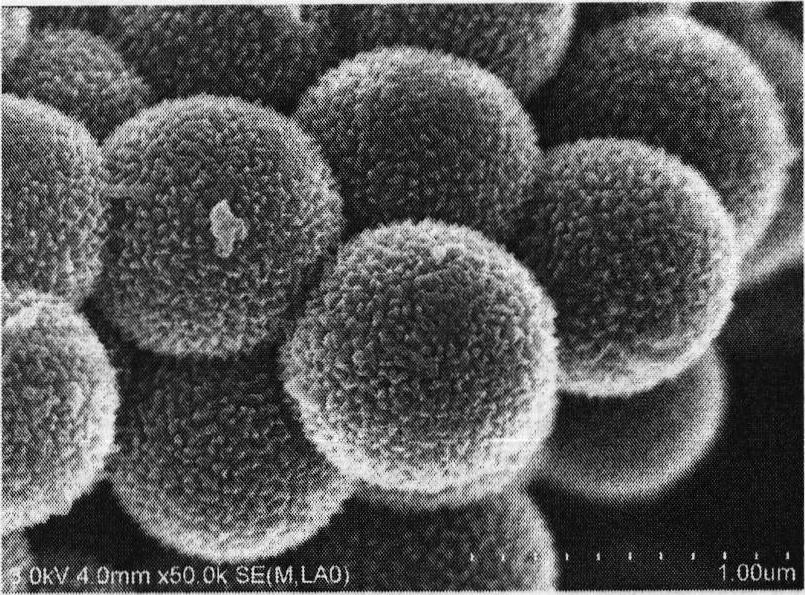 Method for preparing polystyrene/conductive polymer composite hollow microspheres