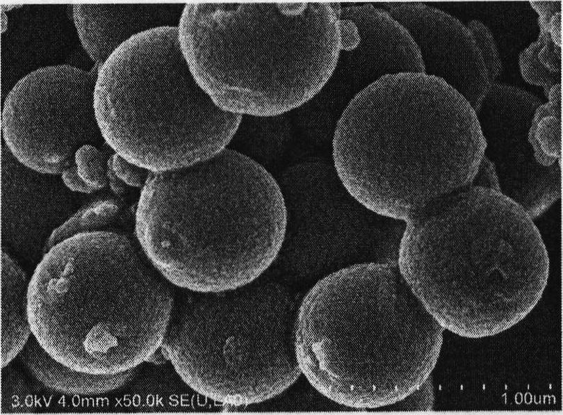 Method for preparing polystyrene/conductive polymer composite hollow microspheres