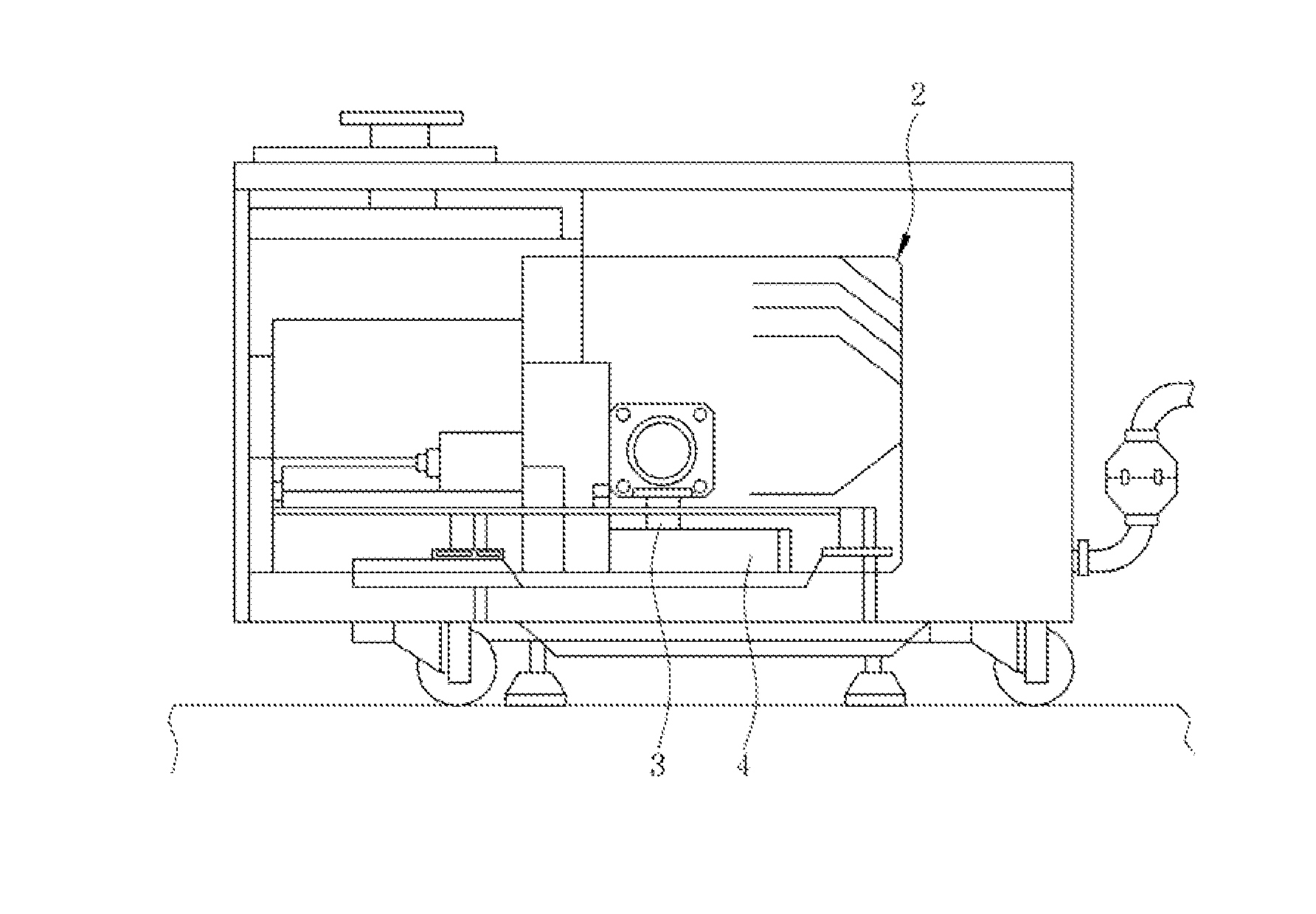 Energy-saving silencer assembly, a semiconductor manufacturing vacuum pump with same and method for heating nitrogen gas