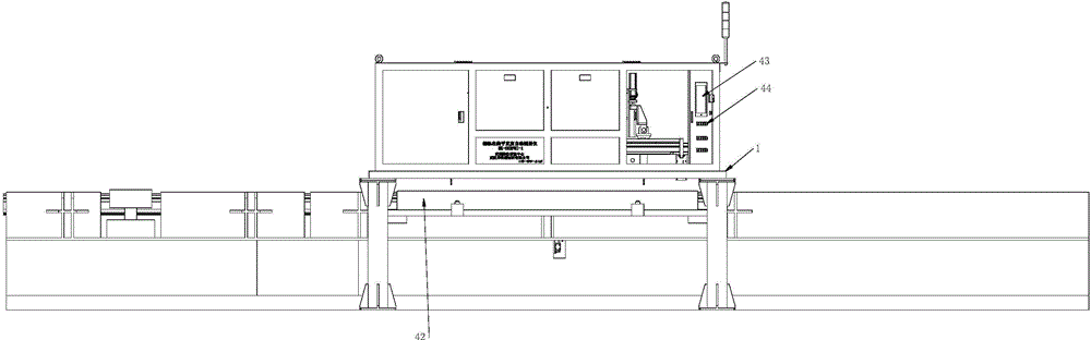 Automatic online steel rail straightness measuring instrument