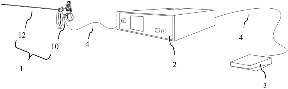 Endoscopy system with electric excision function