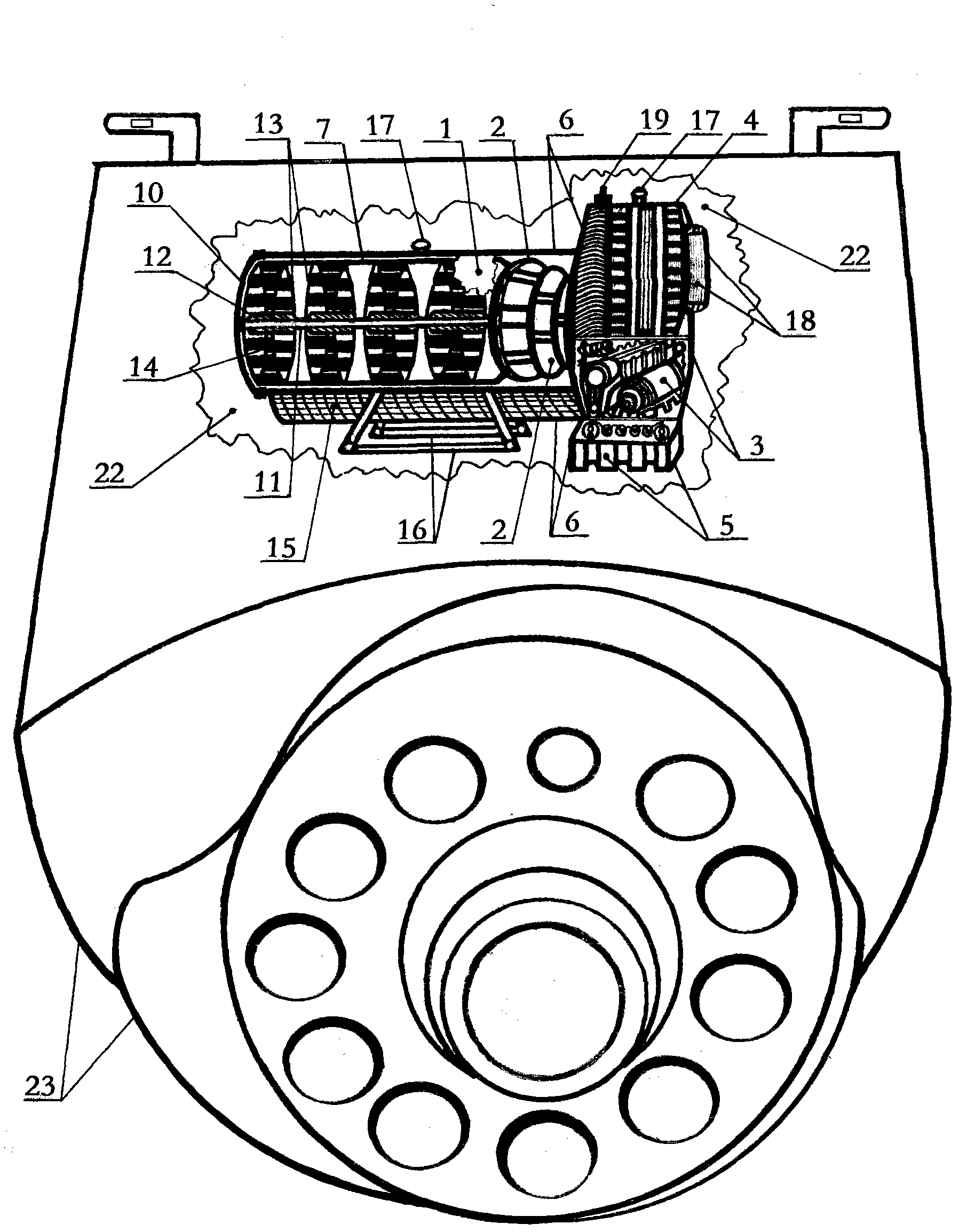 Cascade-power-supply perpetual-motion power monitor