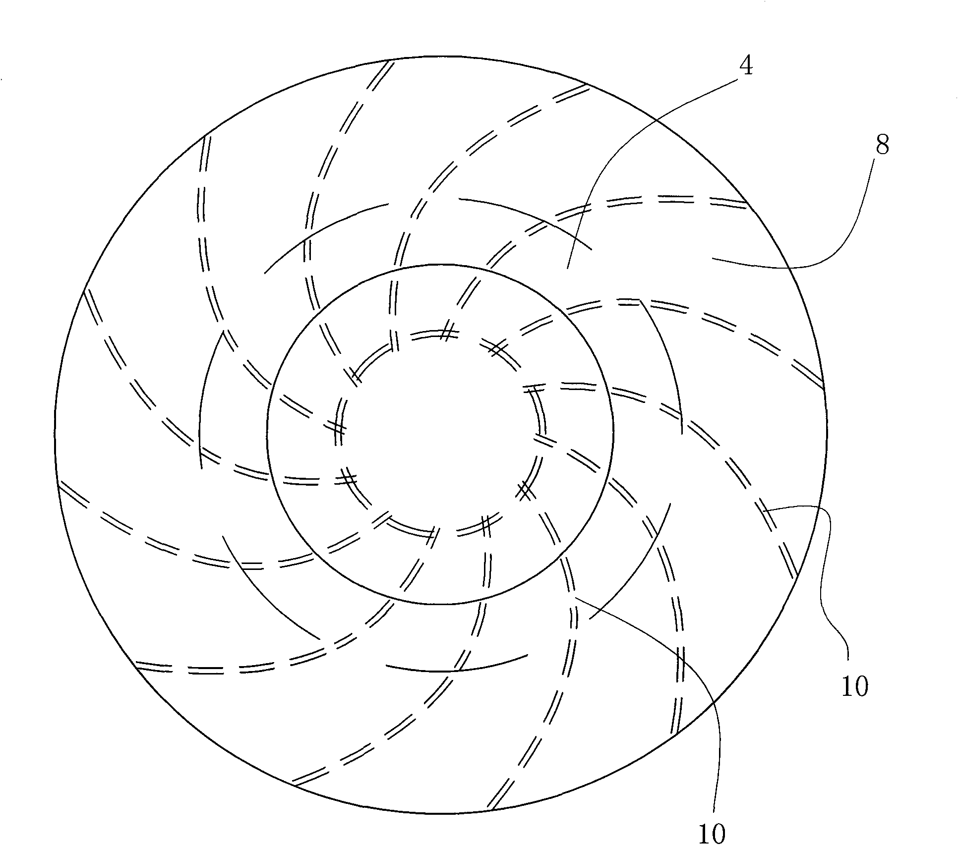 Rotational flow mixer