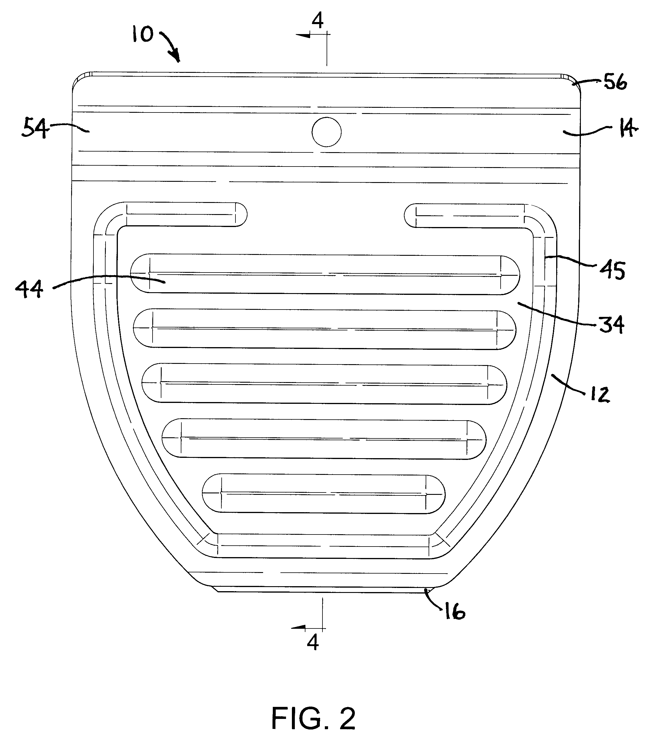 Slotwall mounting assembly