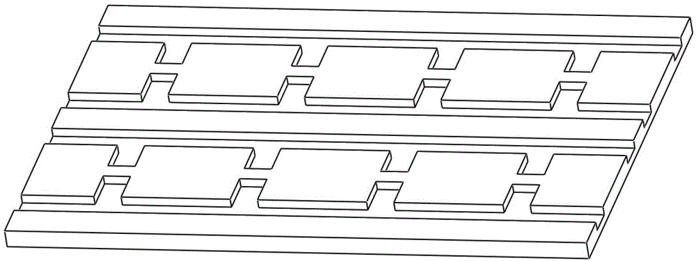 Glass chip for cultivating single cell array based on microfluidic patterning technology and preparation method thereof