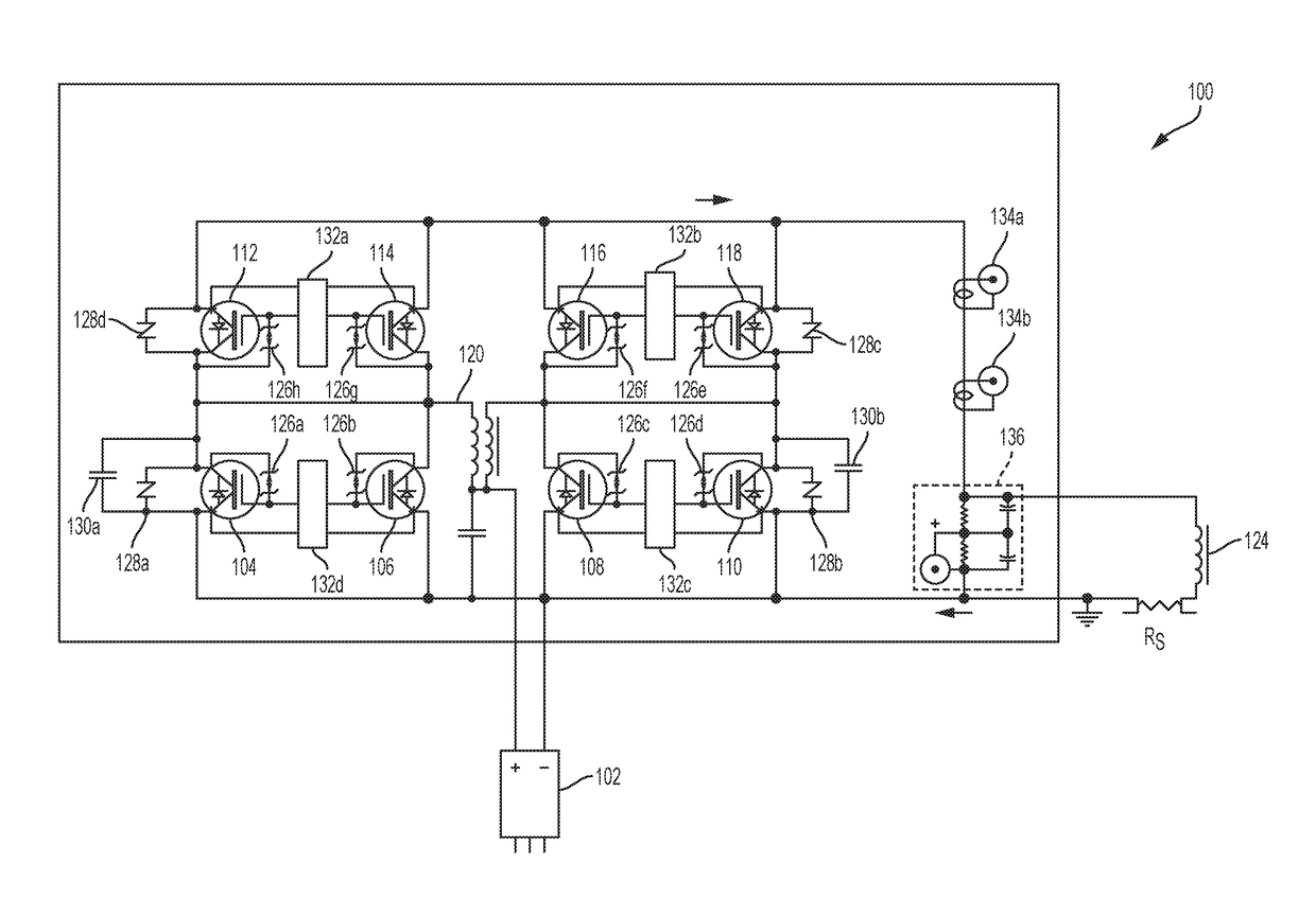 System and method for high power pulse generator