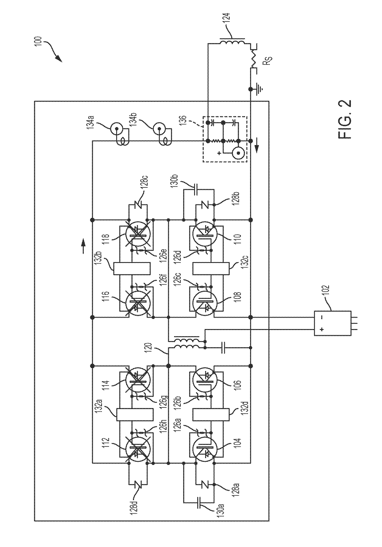 System and method for high power pulse generator