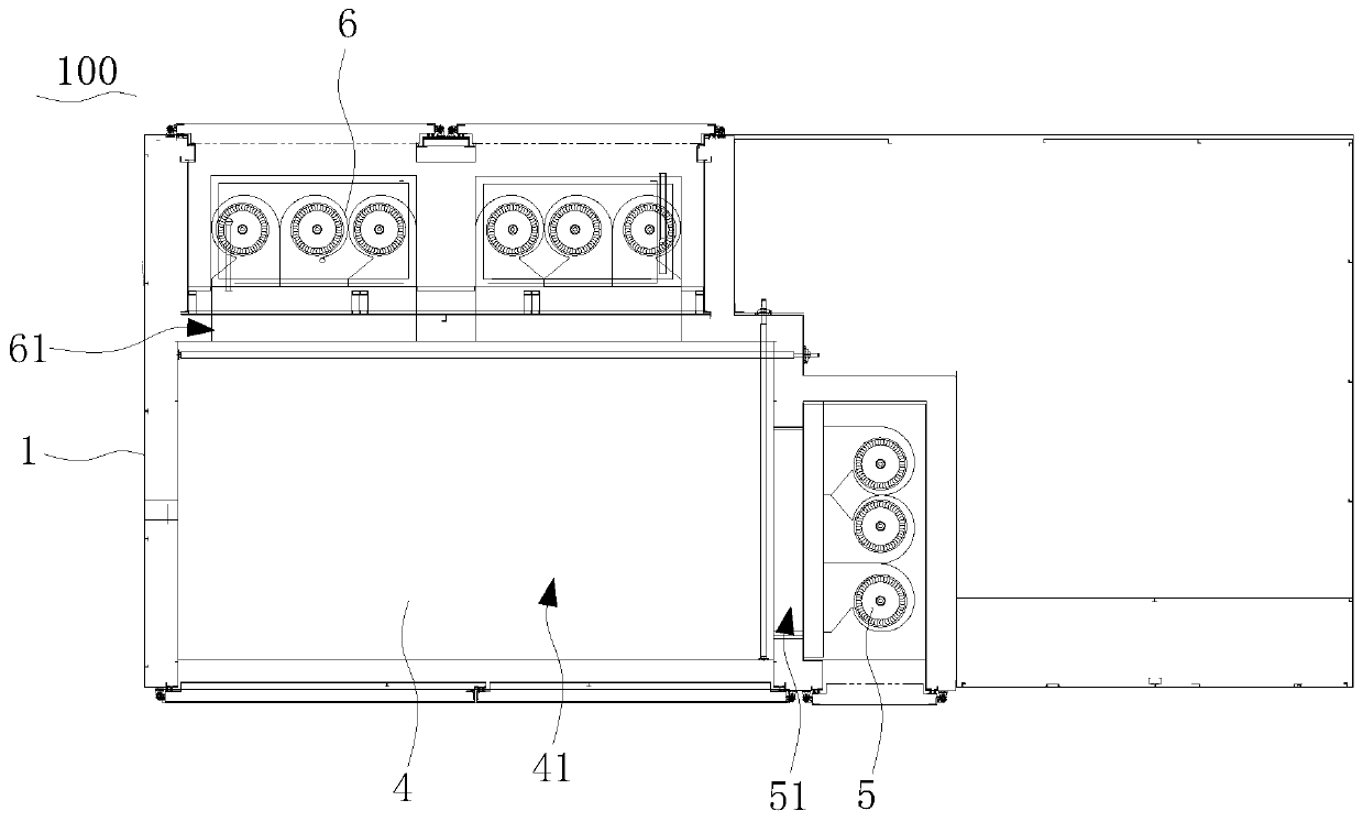 Cold and hot impact test equipment