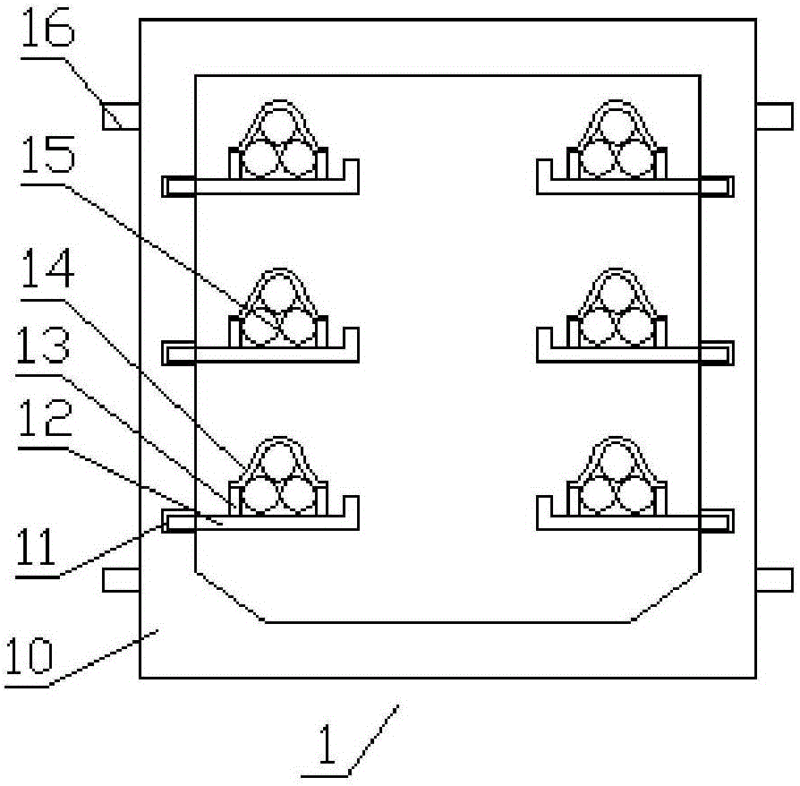 All prefabricated cable channel