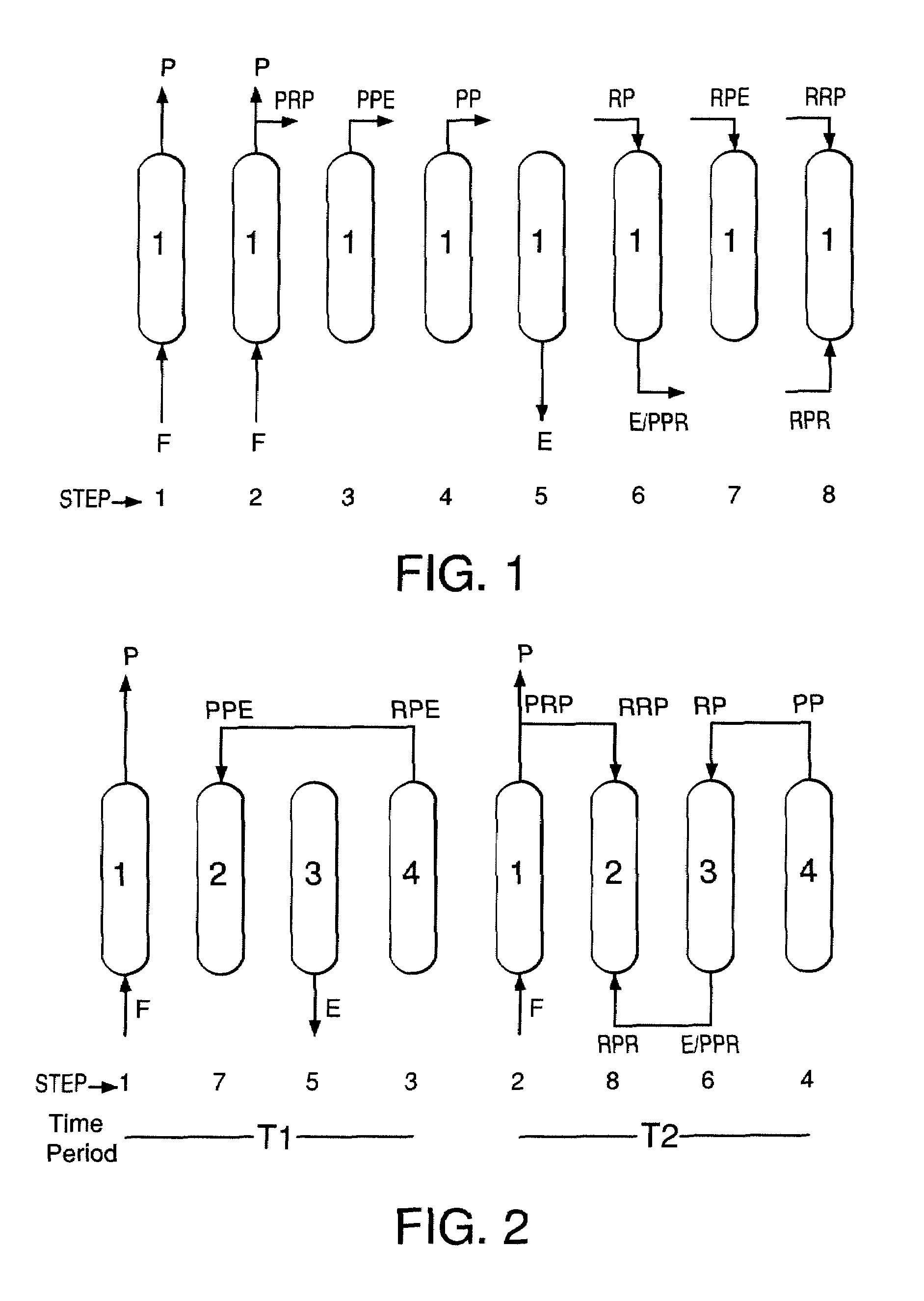 Pressure swing adsorption process with improved recovery of high-purity product