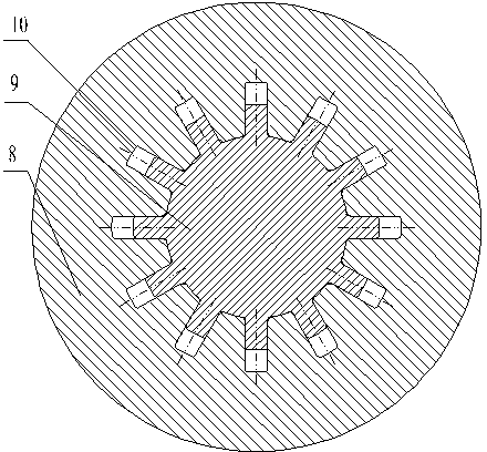 Axial force balance device for centrifugal residual heat removal pump for nuclear power