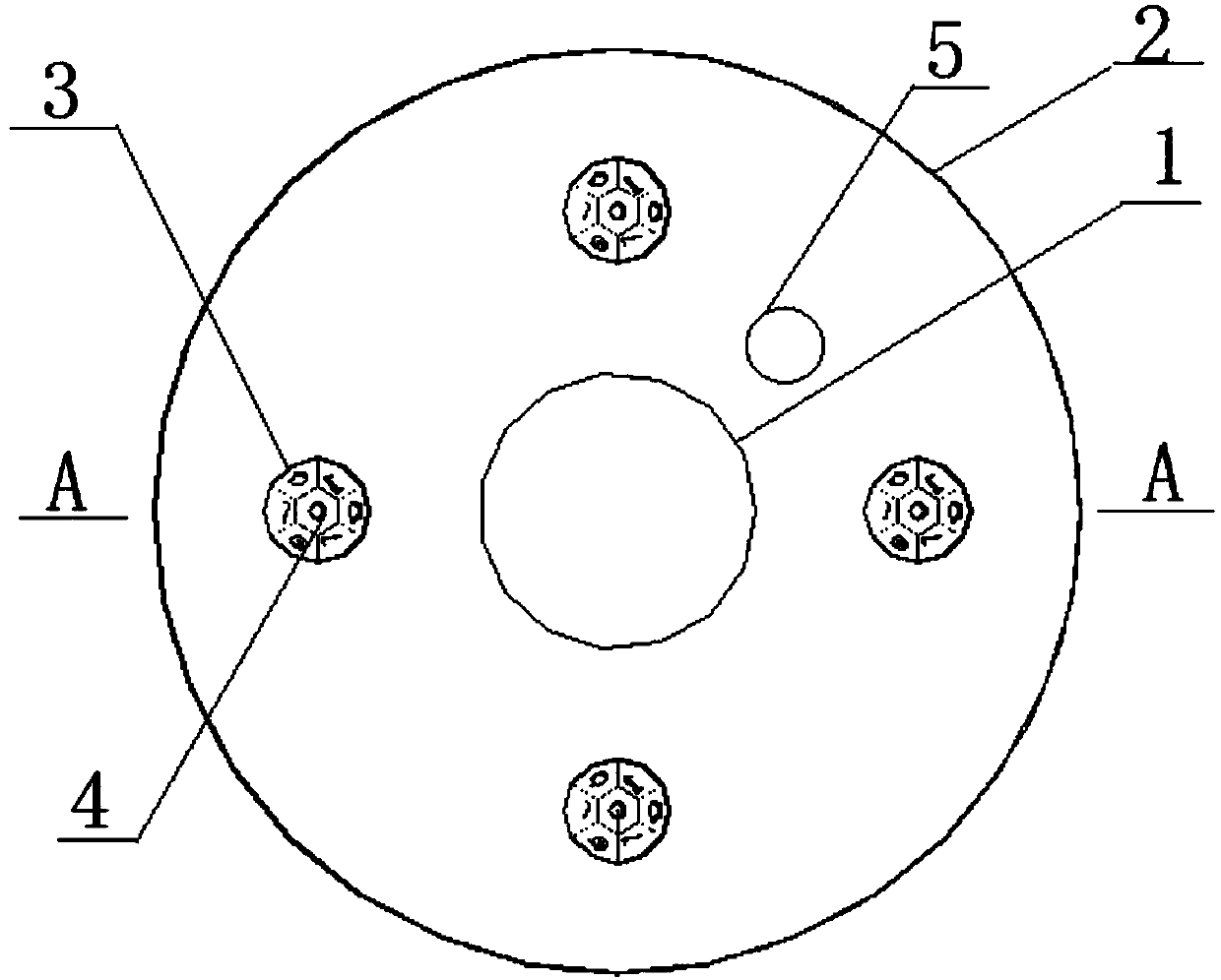 Negative pressure cylinder and installation method suitable for marine wind power to penetrate below the seabed