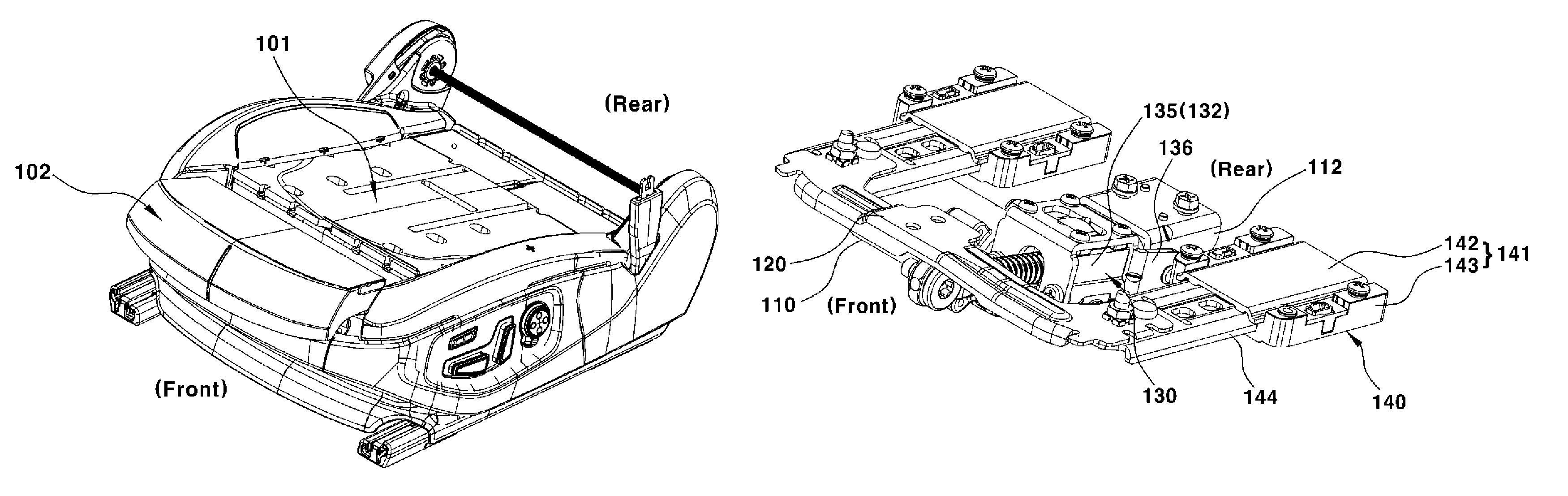 Seat cushion extension apparatus